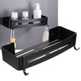 thumbnail image 4 of Estante De Ducha De Baño Duradero, Estante De Ducha De Montaje En Pared De Rendimiento Duradero, Para Baño De Personas De Ducha En El Hogar OTVIAP Bathroom Shower Stand, 4 of 8