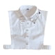thumbnail image 1 of Lentejuelas de Moda de Mujer Dickey Colllar Half Vintage Ancho Lapel Faux Falso Collar Collares, 1 of 8