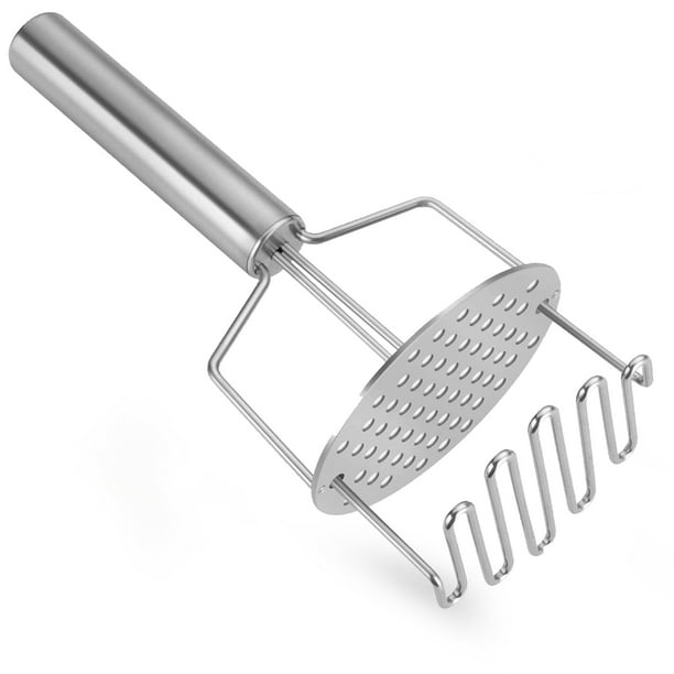 Zekpro Potato Masher, Stainless Steel Food Masher Kitchen Tool for