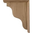 thumbnail image 3 of Ekena Millwork 1 1/2"W x 9"D x 11"H Hamilton Traditional Bracket, Alder (2-Pack), 3 of 4
