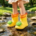 thumbnail image 1 of Toddler Kids Rainproof Light Up Rain Boots Patterns and Glitter Boots or Boys Girls, 1 of 4