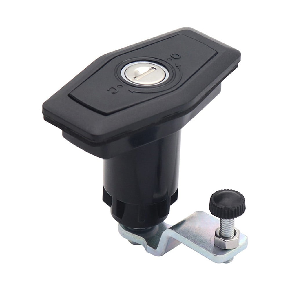 Arkzeo Door Lock with 2 Keys Compartment Door Cabinet Push Caravan Camper Door Lock