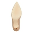 thumbnail image 3 of Nine West Flax Women's Leather Pumps Color: Beige Leather Size: 7 WIDE, 3 of 4