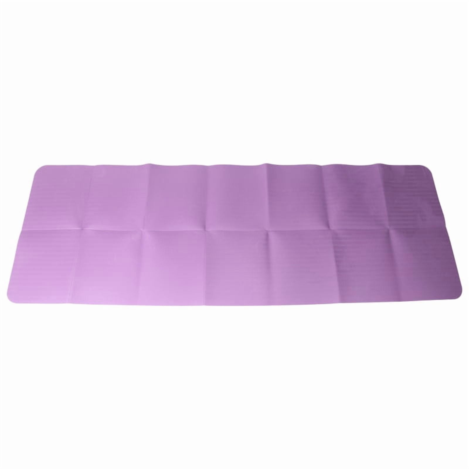 Foldable Yoga Mat Folding Travel Fitness Exercise Mat Double Sided Non-Slip for Yoga Pilates & Floor Workouts