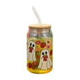 thumbnail image 1 of Halloween Glass With Lid And Cup Halloween Iced Coffee Cup Transformable Autumn Cup Birthday Party For Both And Chiller Cup Set Mugs Bulk for Painting Colorful Cups for Kitchen Porcelain Coffee Cups, 1 of 3