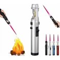 thumbnail image 1 of Camping Outdoor Windproof Straight Flame Lighter, 2025 New Windproof Straight Flame Lighter (Sliver), 1 of 8