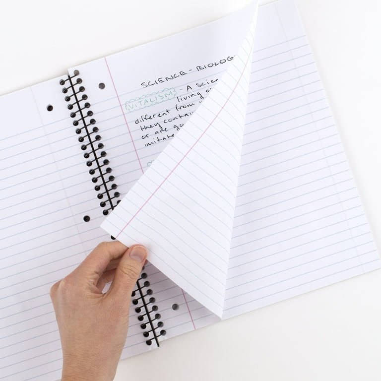 Five Star Paint the Town Notebook, 1 Subject, Wide Ruled, 8