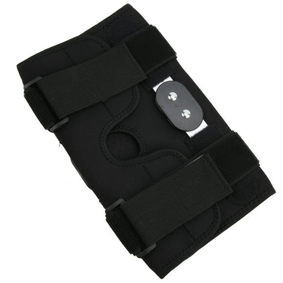 Ymiko Genouillères, Genouillère de Compression Réglable avec Plaque en Aluminium Pliable pour Hommes et Femmes pour Usage Quotidien et Exercice