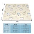 Chiikawa Super Soft Flannel Fleece Blankets, For Toddlers, Boys And