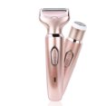 thumbnail image 4 of Minnieouse Afeitadora eléctrica para mujer, recargable por USB, recortadora Facial para mujer, máquina de afeitar con cabezal intercambiable, Dispositivos de depilación, 4 of 6