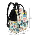 thumbnail image 2 of Disketp Playing Video Games Mochila de Pañales de Gran Capacidad con Múltiples Bolsillos, Mochila de Viaje Multifuncional para Bebé, Unisex, Moderna y Resistente, 2 of 6