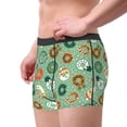 thumbnail image 3 of Kdxio Men's Boxer Briefs with Christmas Donuts Print - Comfortable and Breathable Underwear for Everyday Wear, 3 of 7