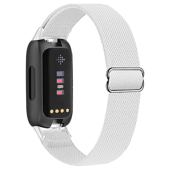 Primegos Woven Nylon Watch Band Breathable Sport Watch Strap Elastic Nylon Watch Bands for Inspire 3 Adjustable Breathable Woven Sports Wristband for Men