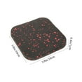 thumbnail image 4 of HLONK 2 PCS Sound Insulation Mat Exercise Equipment Treadmill for Carpet Bike Rubber Workout Pads Floor Padding Gym Fitness, 4 of 6