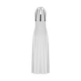 thumbnail image 5 of Dresses for Women Plus Size Akafmk Summer Dresses for Women Casual Dresses,Solid Color V-Neck Long Dress Sleeveless Tank Maxi Dresses Loose Fitting Flowy A Line Beach Sundress, 5 of 5