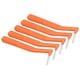 thumbnail image 3 of Cepillo Interdental, Fácil Uso Hilo Cabeza 5 PCS Portátil En Forma de L Cepillos Interdinientes Diseño de Alambre Plano Interdental Cepillo de Dientes para Limpieza de, 3 of 7
