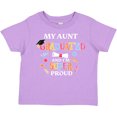 thumbnail image 3 of Inktastic My Aunt Graduated and I'm Super Proud Boys or Girls Toddler T-Shirt, 3 of 5