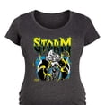 thumbnail image 3 of Marvel X-Men - Storm Metal - Maternity Scoop Neck Graphic T-Shirt, 3 of 5