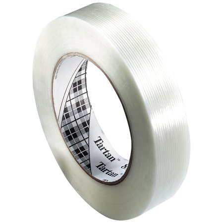 UPC: 0848109022185 | Tartan 3M 8934 Strapping Tape 4.0 Mil 1/2  x 60 yds. Clear 12/Case T913893412PK