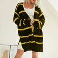 thumbnail image 2 of Vedolay Cardigans for Women Long Knitted Sweater Plus Size Loose Cardigan Yellow,M, 2 of 5