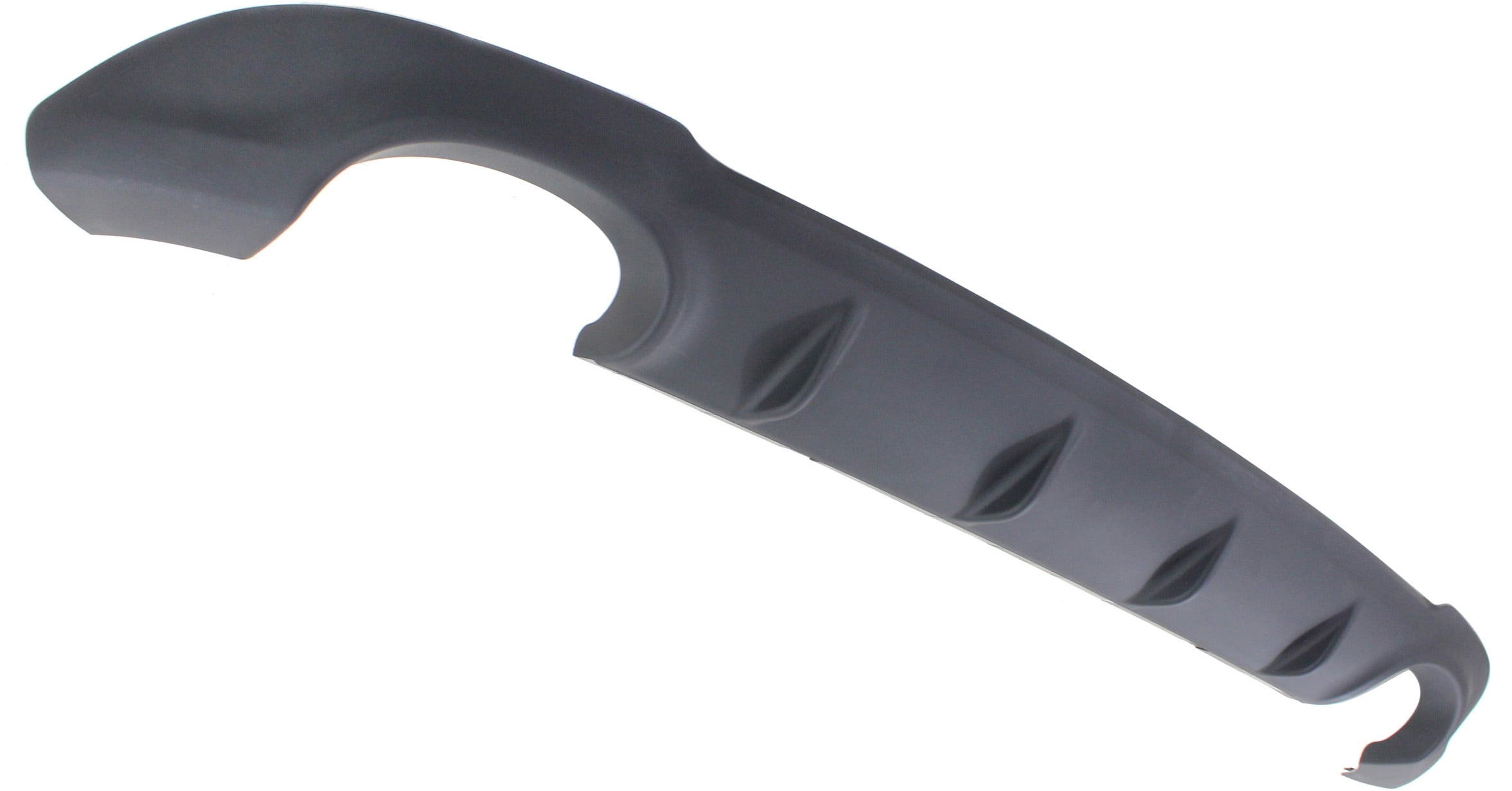 Replacement REPK760133Q Valance Compatible with 2014-2015 Kia Optima Rear Lower Bumper Cover Textured CAPA Certified