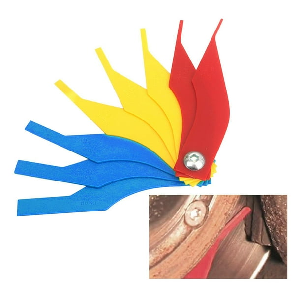 Herramienta Yotijar 8 en 1 Medidor de Espesor de Pastillas de Freno 2 a 12mm