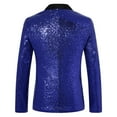 thumbnail image 3 of Suit Jacket For Men Qiggri Sequin Blazer Men-Tuxedo Jacket Sequin Suit Men Sport Coats, 3 of 3
