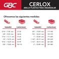 thumbnail image 5 of Arillo Plástico Cerlox Gbc M080131 5/16 Pulgadas 35 hojas -25 Piezas, 5 of 5