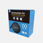 Timekettle Accessories For Wt2 Edge/W3 Translator Earbuds, Including carry case, 1 pair Earbuds tipsk, 3 pairs earbuds hooks