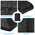 thumbnail image 3 of Unique Bargains Compression Stuff Sack, S Size Waterproof Sleeping Bag Storage Sack for Backpacking, Black, 3 of 7