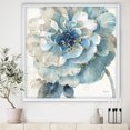 thumbnail image 2 of Designart Indigold Gold Country Flower Art mural encadré, 2 of 3