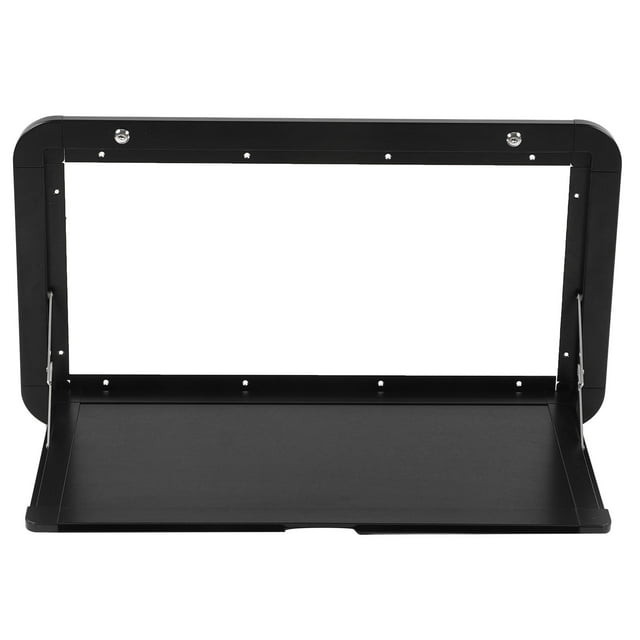 Table à Manger Externe pour RV, Table Pliante en Alliage d'Aluminium avec Serrure, Charge 25KG, pour MPV Bateau Caravane