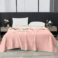 thumbnail image 4 of Striped Summer Quilt Light Pink (100*150Cm)， Ice Blanket Lightweight Breathable Double Ice Cool Summer Calming Quilt Solid Color Blankets for Hot Sleepers, 4 of 9