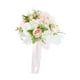 thumbnail image 2 of Ramo de novia para boda, accesorio fotográfico, ramo romántico de rosas artificiales para decoración de fiesta de aniversario, 2 of 8