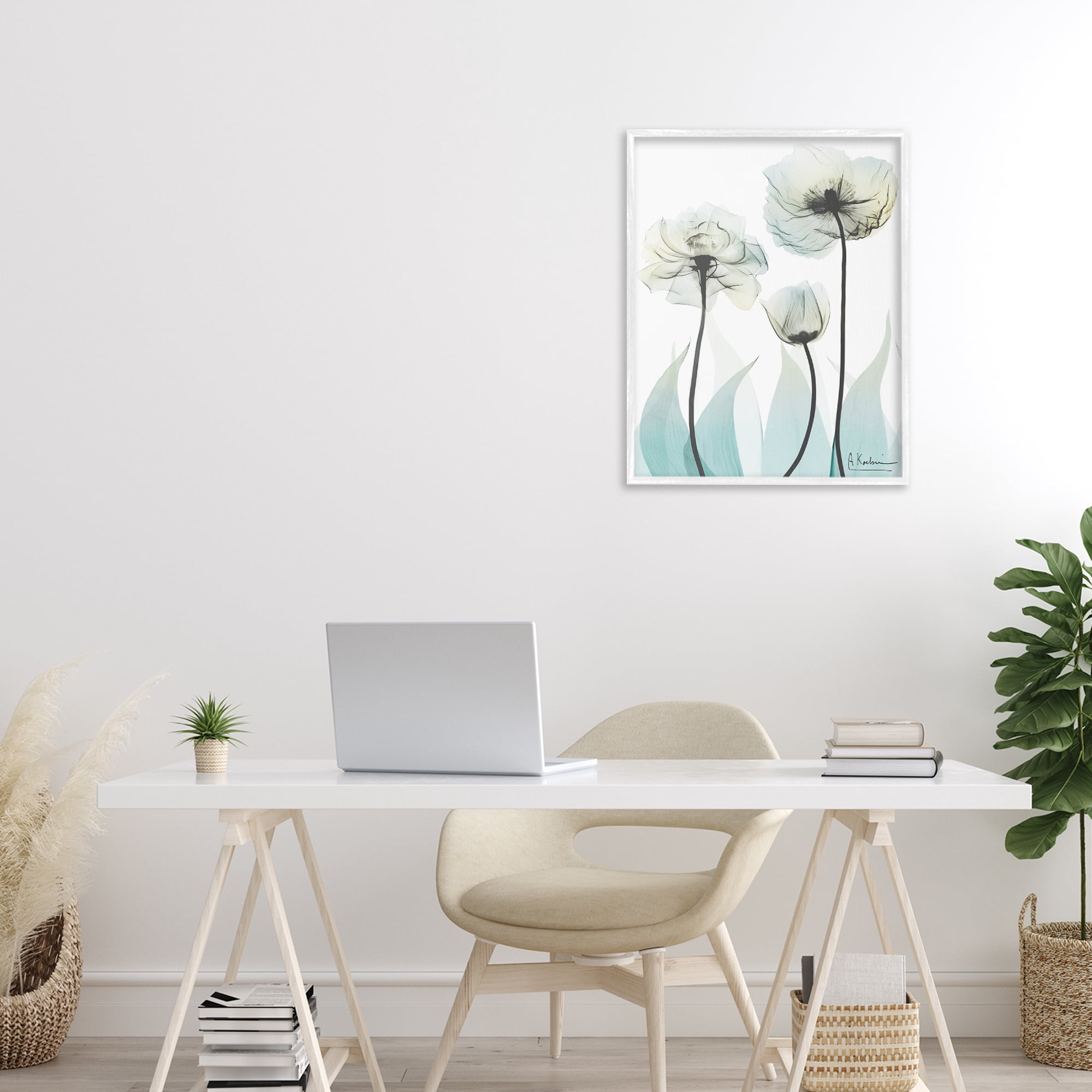 Stupell Industries Luxury Of Creation White Framed Giclee Art, design by Albert Koetsier