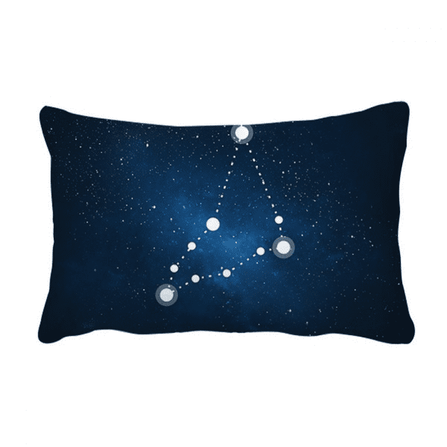Capricorn Constellation Zodiac Sign Throw Pillow Lumbar Insert Cushion Cover Home Decoration