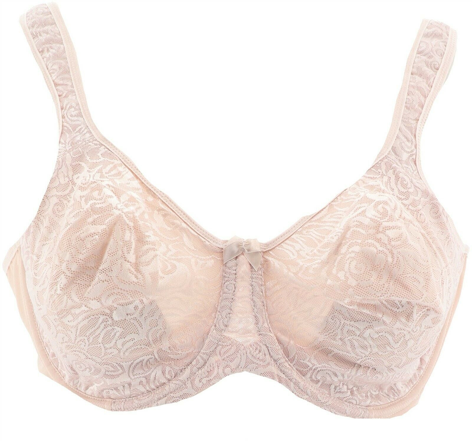 Breezies Breezies Wild Rose Lace Seamless Underwire Bra Women's