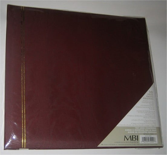 New MBI 20 pg 12x12 TopLoad Scrapbook Photo Album Various Covers