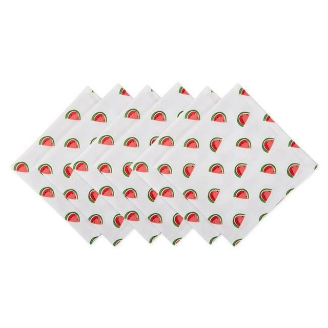 Design Imports CAMZ11148 Serviette Pastèque - Lot de 6