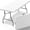 8FT, variant on 8FT(30" x 96") Folding Table, Indoor Outdoor Heavy Duty Picnic Table with Carrying Handle,Plastic Fold up Table for Picnic, Party, Camping,Office - White