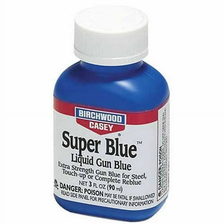 UPC: 0029057134254 | Birchwood Casey SUPER BLUE LIQUID GUN BLUE 3oz Bottle Touch-Ups BC-13425