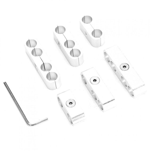 Separadores de cables de bujía de 7mm 8mm y 95mm distribuidores de telares accesorios para automóviles para motor SBC 350 ANGGREK Otros