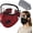 Burgundy, variant on Reusable Carbon Filter Dust Mask with Adjustable Goggles, Anti-UV-5-Layer Filte with 10 Filters, Built for Woodworking