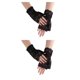 thumbnail image 4 of Manoplas de encaje sin dedos Sonducket guantes para fiesta de baile de boda Negro 2Conjunto, 4 of 6