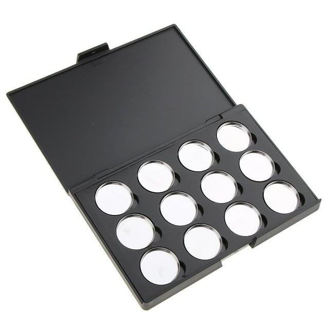12Pots Cosmétique Vide Fard à Paupières Poudre Maquillage 01