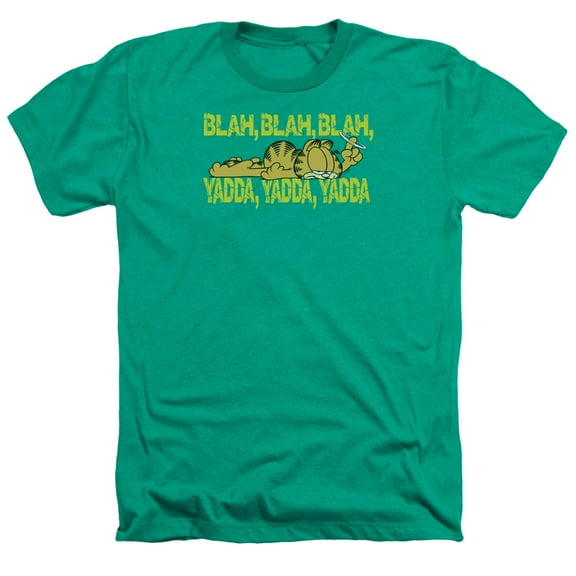 Garfield - Blah Blah Blah - Heather Short Sleeve Shirt - Small