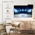 thumbnail image 5 of Elephant Stock Hockey Stadium Wall Art - Horizontal Canvas Wall Art - Living Room Wall Decor - Sports Canvas - Blue And White Decor - 45" x 30", 5 of 8