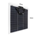 thumbnail image 4 of Solar Panel 300W 600W Flexible Monocrystalline Cell RV 12V Solar Panel Kit With Controller Complete For Car/Boat/Battery/Camping, 4 of 7