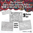 thumbnail image 4 of Debbie Lynn Inspirational Quotes Coloring Poster 24x18 Inch 3-Pack [Erase, Words Heal, Kindness], 4 of 4