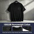 thumbnail image 6 of Men's 100% Cotton Short Sleeve Crewneck Graphic T-Shirt, Soft Breathable Moisture Wicking Casual Basic, 6 of 7